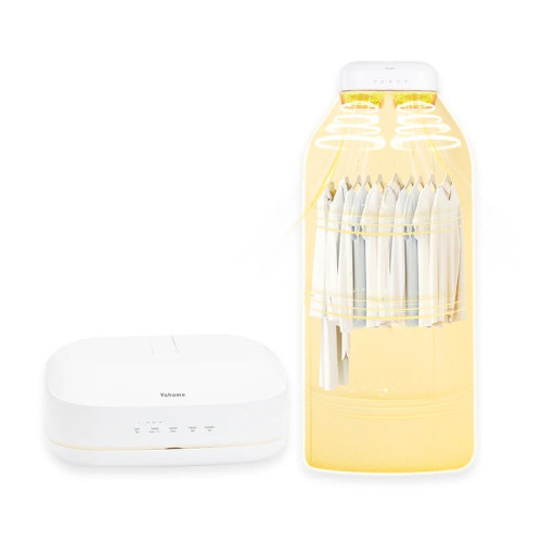 Yohome 家の逸 YH-021 雙核Max 4合1免安裝折疊乾衣機 - 白色 | 雙風道熱風加倍 | 打開即用 | 小巧便攜 | 香港行貨