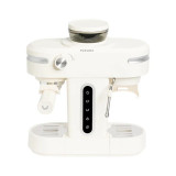 Yohome 家の逸 VK-5501E 迷你專業級3合1半自動咖啡機 - 米白色 | 15段研磨級別 | 智能3S預浸泡 | NTC恒溫萃取 | 香港行貨