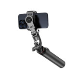 USATISFY AI人臉靈敏追蹤 360°運鏡防抖美拍桿Pro - 黑色 | 搭載mini可拆卸藍牙遙控器 | 內置AI智能專業模版 | 香港行貨