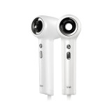 iLIVI Family-Care 智護迷你便攜負離子速乾無葉風筒 - 白色 | NTC高頻智能調溫 | 冷熱循環模式 | 香港行貨