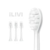 iLIVI IV-001 4D全模式電動智慧牙刷PRO替換刷頭 - 3個裝 | 0.01mm超軟東麗刷毛 | 更深入牙縫清除牙漬 | 香港行貨