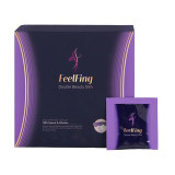FeelFing 天然2+2溶脂燃脂美肌塑形纖體丸 - 1盒裝(30袋) | 最適合亞洲人群體質的2+2設計 | 植物性原料天然萃取 | 香港行貨