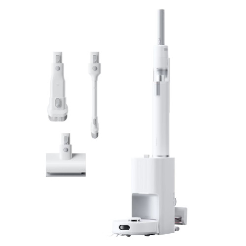 SwitchBot K10+ Pro Combo 掃地機器人+無線手提吸塵機一體式組合 - 白色 | 3合1清潔 | FusionBase™雙自動集塵設計 | 香港行貨