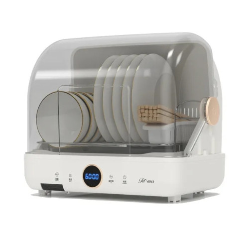 Famous 法國名家 FDZ-26W 消毒乾碗機 - 白色 | 暖風烘乾及UV殺菌2合一 | 26升大容量 | 內置獨立瀝水盒 | 香港行貨