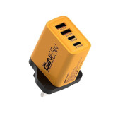 INFINITY IN-PC65 極細65W GaN 充電插頭火牛 - 黃色