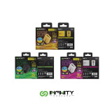 INFINITY IN-PC65 極細65W GaN 充電插頭火牛 - 黃色