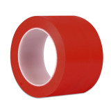 自黏性PVC地板劃線膠帶（紅色）地面警示膠帶 PVC警示膠帶 安全膠帶14320