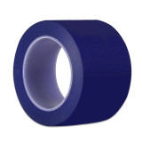 自黏性PVC地板劃線膠帶（藍）75mm×22m 工廠地面劃線膠帶 警示膠帶14322