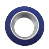 自黏性PVC地板劃線膠帶（藍）75mm×22m 工廠地面劃線膠帶 警示膠帶14322