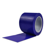 自黏性PVC地板劃線膠帶（藍）75mm×22m 工廠地面劃線膠帶 警示膠帶14322