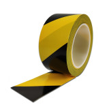 自黏性PVC地板劃線膠帶（黃/黑）斑馬膠帶 警示膠帶 黃黑膠帶 舞台劃線膠帶14324