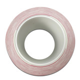 自黏性PVC條紋警告膠帶（紅色/白色）75mm×22m 安全警示膠帶 劃線膠帶14326