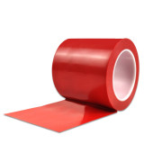 自黏性PVC地板劃線膠帶（紅色）警示膠帶 車間地面劃線膠帶14330