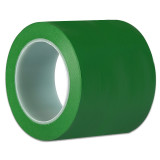 自黏性PVC地板劃線膠帶（綠色）警示膠帶 地面劃線膠帶 PVC膠帶14335