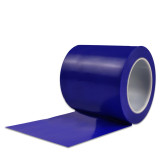 自黏性PVC地板劃線膠帶（藍）100mm×22m 警示膠帶 地面標線膠帶14337