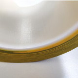 自黏性PVC地板劃線膠帶（黃/黑）斑馬紋劃線黃黑警示膠帶14339