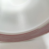 自黏性PVC地板劃線膠帶（紅色/白色）100mm×22m 警示膠帶 地面標線膠帶14340