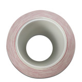 自黏性PVC地板劃線膠帶（紅色/白色）100mm×22m 警示膠帶 地面標線膠帶14340