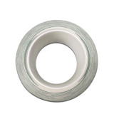 自黏性PVC地板劃線膠帶（綠/白）50mm×22m 彩色劃線膠帶 警示膠帶 籃球場劃線膠帶15618