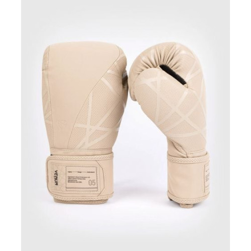 Venum Tecmo 2.0 專業成人泰拳拳套 | 拳擊手套 - 12oz 沙棕色