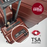 Samel FGD533 24寸PC高級可擴展前開行李箱 - 薄荷綠| 防盜拉鍊 TSA鎖 | 萬向輪設計