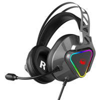 Monster AIRMARS N3S USB 7.1 環境降噪電競耳機 - 黑色 | RGB 1680萬色燈光 | ENC降噪麥克風 | 香港行貨