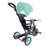 Globber 634 EXPLORER TRIKE 4in1 兒童探索四合一滑板車-薄荷綠 | 適合1-5歲 | 滿足四個成長階段需求