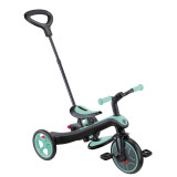 Globber 634 EXPLORER TRIKE 4in1 兒童探索四合一滑板車-薄荷綠 | 適合1-5歲 | 滿足四個成長階段需求