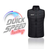 XPower X-Warm 智慧發熱防寒背心 - M碼 | 28區域大面積發熱 | 3檔溫控發熱 | USB和DC雙界面設計 | 香港行貨