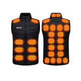 XPower X-Warm 智慧發熱防寒背心 - M碼 | 28區域大面積發熱 | 3檔溫控發熱 | USB和DC雙界面設計 | 香港行貨