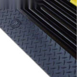 重型5槽線保護帶 橡膠線槽減速帶 線保護墊 軟管保護帶 11113 - 黃/黑900×500×55mm