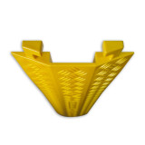 輕量線保護帶 線纜保護槽 軟管保護帶 壓線板 蓋線板 11118 - 黃色1000×270×40mm