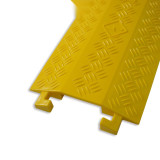 輕量線保護帶 線纜保護槽 軟管保護帶 壓線板 蓋線板 11118 - 黃色1000×270×40mm
