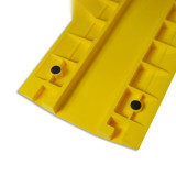 輕量線保護帶 線纜保護槽 軟管保護帶 壓線板 蓋線板 11118 - 黃色1000×270×40mm