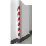 自發光牆角保護器 夜光牆角保護條 蓄光牆角防撞條 11409 - 白/紅H800x55x55mm