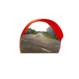 交通反光鏡（Φ80cm）道路安全廣角鏡 交通廣角鏡 安全凸鏡 11106 - 紅色φ80cm