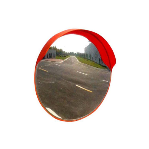 交通反光鏡（Φ1m）交通廣角鏡 道路安全反光鏡 安全凸鏡 11107 - 紅色φ1m