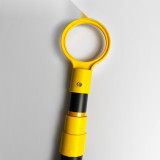 伸縮路錐連接桿 路錐警示桿 反光路錐桿 PVC路錐連接桿 11211 - 黃/黑桿Φ40 圈Φ80 長1.3~2.3m