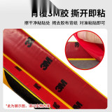 警示防撞條（外圓內直角）PU防撞條 黃黑警示防撞棉 11410 - 黃黑Φ40×1000mm