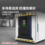 警示防撞條（饅頭形）黃黑警示防撞條 PU虎紋防撞條 11412 - 黃黑32×36×1000mm