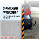 警示防撞條（直角）泡棉防撞條 黃色黑色警示防撞棉 PU防撞條 11416 - 黃黑55×55×980mm