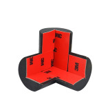 三向護角 PU桌角防撞護角防磕碰 4個裝 11419 - 黑色65×65×65mm