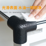 三向護角 PU桌角防撞護角防磕碰 4個裝 11419 - 黑色65×65×65mm