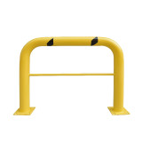 鋼製高位防撞護欄 警示護欄 防撞隔離欄11426 - 黃色Φ115×915×1220mm