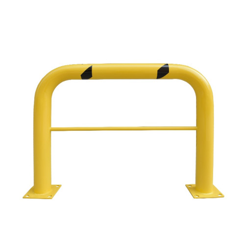 鋼製高位防撞護欄 警示護欄 防撞隔離欄11426 - 黃色Φ115×915×1220mm