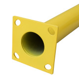 鋼製直角防撞護欄 金屬防撞圍籬 隔離欄 11428 - 黃色Φ115×610×762mm