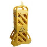 折疊式圍欄 折疊式隔離圍欄 便攜式折疊圍欄 安全隔離欄 11227 - 黃色高1000mm 寬度320mm