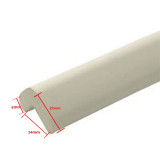 經濟型發泡橡膠防撞條（象牙白細款） 22×22×900mm 11604 - 象牙白22×22×905mm