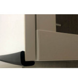 經濟型防撞條（黑色細款）兒童安全防撞條 寶寶防撞條 11606 - 黑色22×22×905mm