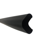 經濟型防撞條（黑色）茶几防護條 桌子防撞條 泡棉防撞條 11623 - 黑色48×48×905mm